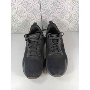 Woman Avia Shoes Black Size 7.5 Memory Foam Mesh With Air Cushioned Sole